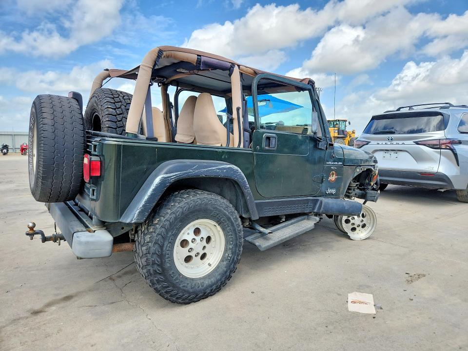 1997 Jeep Wrangler / Tj მანქანა იყიდება აუქციონზე, vin: 1J4FY49S1VP496143, აუქციონის ნომერი: 60809476