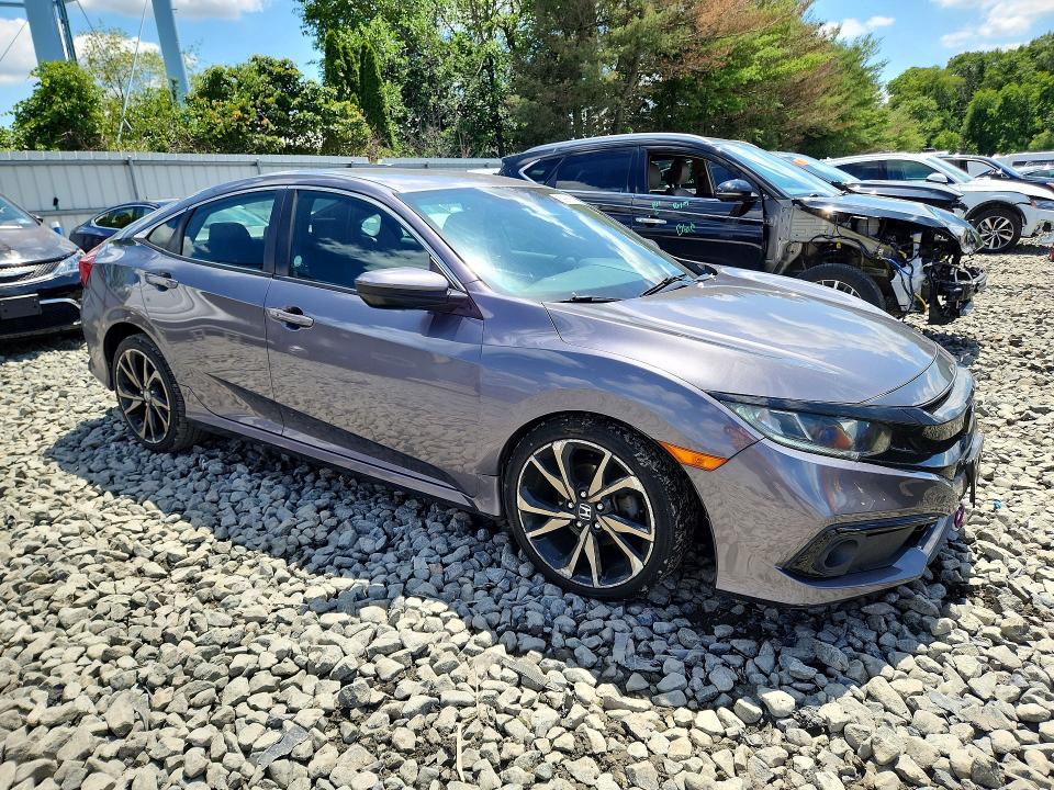 Продаж на аукціоні авто 2021 Honda Civic, vin: 19XFC2F84ME002566, номер лоту: 59989586