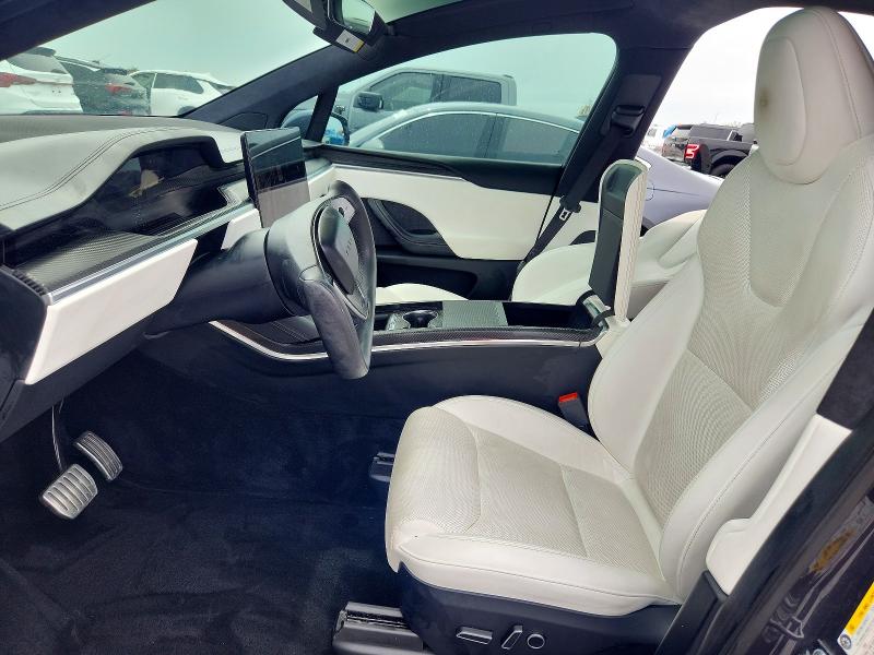 2022 Tesla Model X მანქანა იყიდება აუქციონზე, vin: 7SAXCBE54NF330371, აუქციონის ნომერი: 59962646