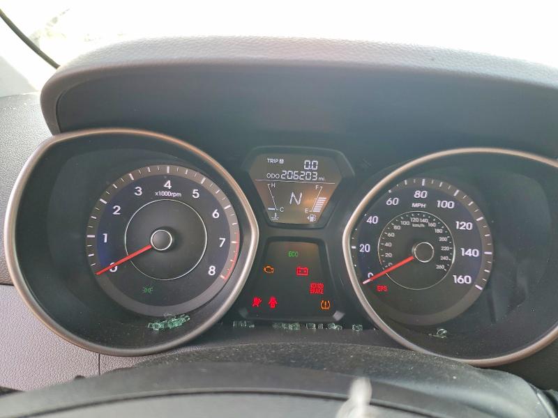 2013 Hyundai Elantra მანქანა იყიდება აუქციონზე, vin: 5NPDH4AE7DH195633, აუქციონის ნომერი: 61305866