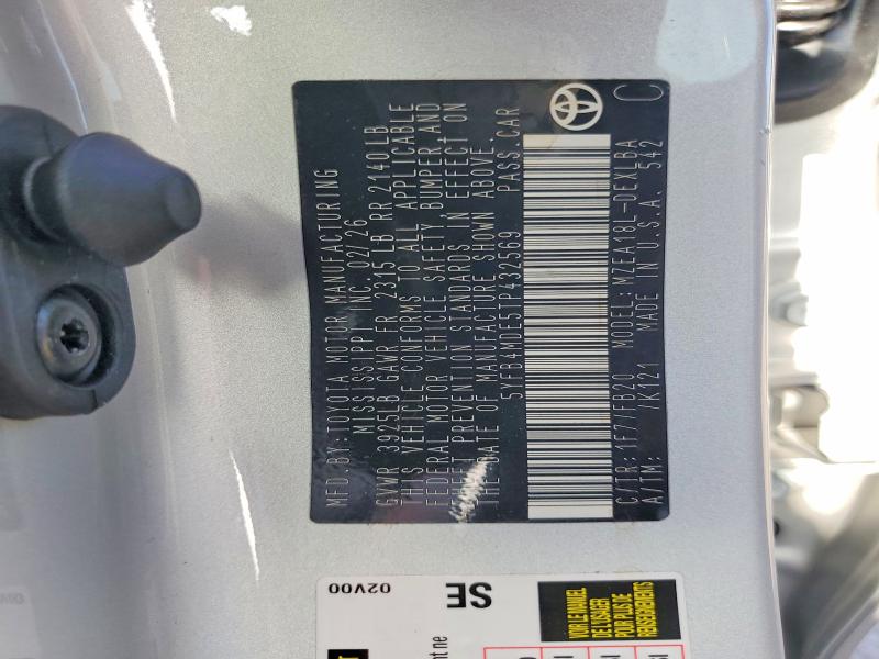 Aukcja sprzedaży 2026 Toyota Corolla, vin: 5YFB4MDE5TP432569, numer aukcji: 62232076
