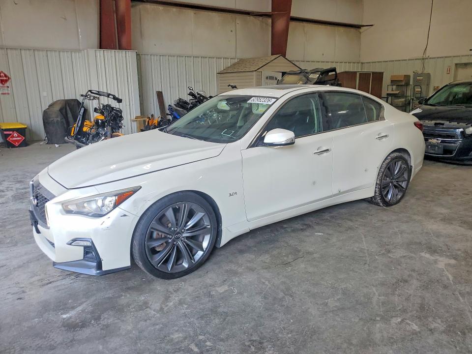 2018 Infiniti Q50 მანქანა იყიდება აუქციონზე, vin: JN1EV7AR0JM432419, აუქციონის ნომერი: 62952326
