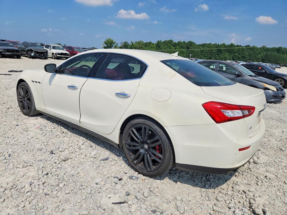 Продажа на аукционе авто 2017 Maserati Ghibli, vin: ZAM57RSS1H1212749, номер лота: 59382756