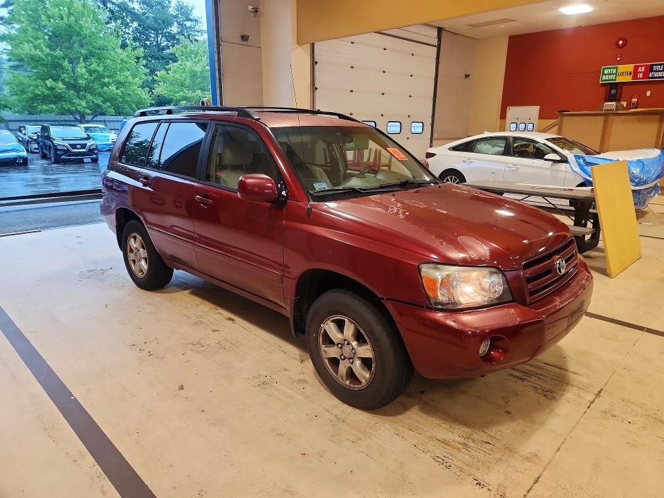 2005 Toyota Highlander მანქანა იყიდება აუქციონზე, vin: JTEEP21A550115572, აუქციონის ნომერი: 62250136