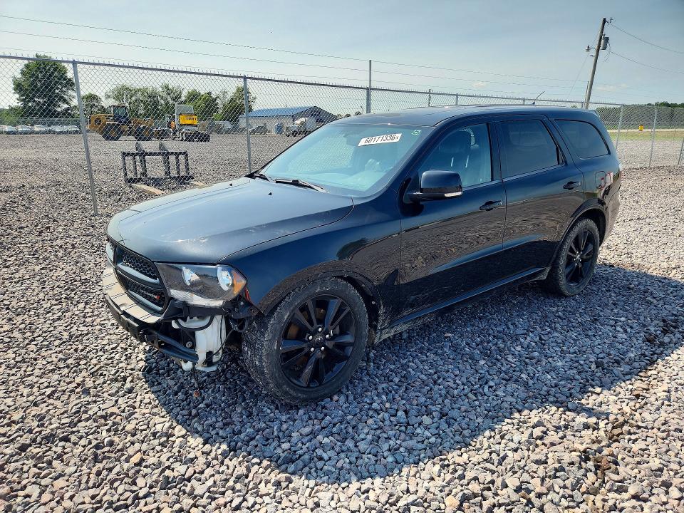 60171336 :رقم المزاد ، 1C4SDJCT7CC337163 vin ، 2012 Dodge Durango مزاد بيع