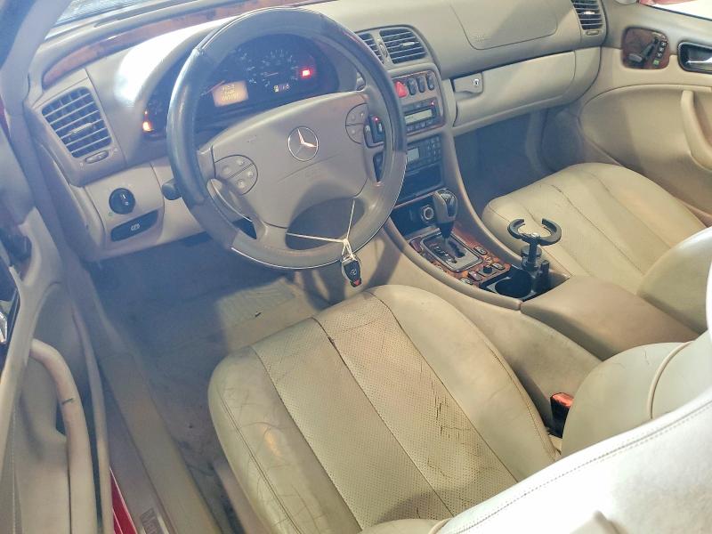 2003 Mercedes-benz Clk მანქანა იყიდება აუქციონზე, vin: WDBLK65G53T135413, აუქციონის ნომერი: 59370506