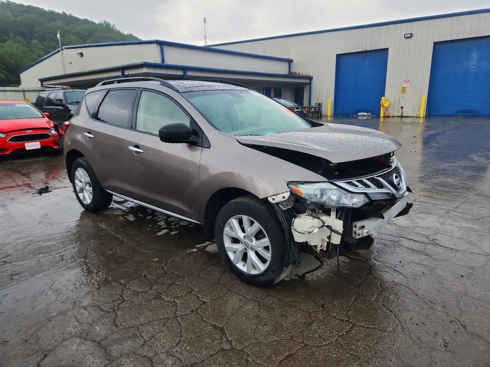 60383656 :رقم المزاد ، JN8AZ1MW3EW506526 vin ، 2014 Nissan Murano مزاد بيع