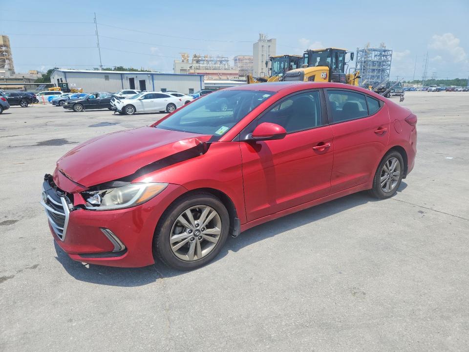 Auction sale of the 2018 Hyundai Elantra, vin: KMHD84LF3JU684341, lot number: 62661796