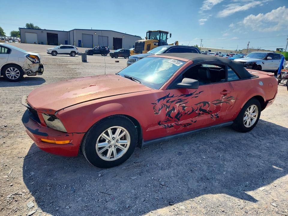 59987656 :رقم المزاد ، 1ZVFT84N175297912 vin ، 2007 Ford Mustang مزاد بيع