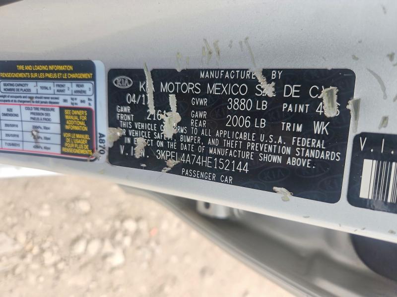 Aukcja sprzedaży 2017 Kia Forte, vin: 3KPFL4A74HE152144, numer aukcji: 62439116