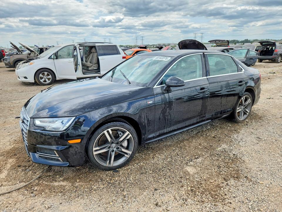 2018 Audi A4 მანქანა იყიდება აუქციონზე, vin: WAUENAF4XJN017302, აუქციონის ნომერი: 60163376
