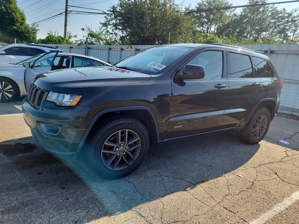 Продажа на аукционе авто 2016 Jeep Grand Cherokee, vin: 1C4RJEAG7GC392609, номер лота: 59921696