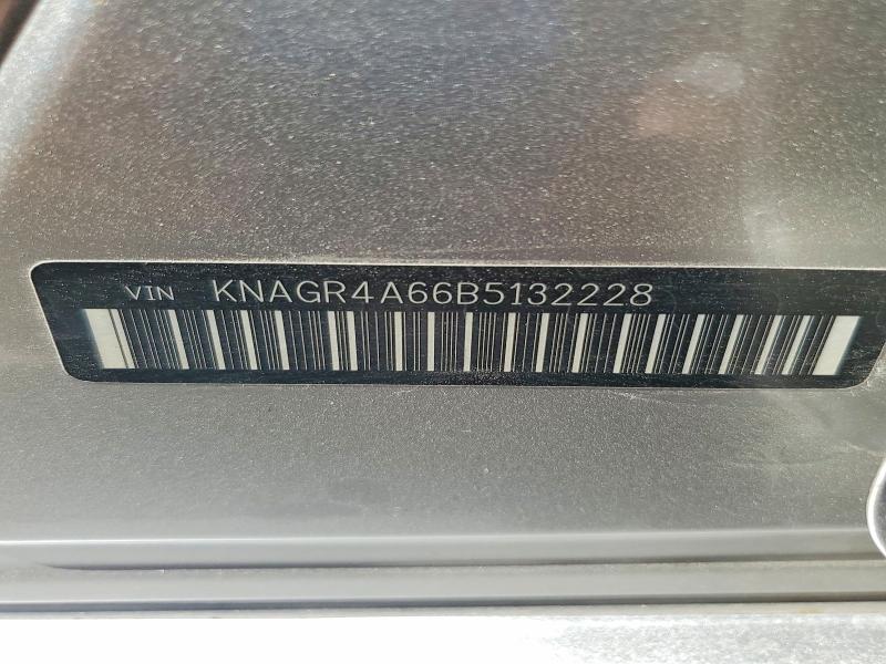 60328246 :رقم المزاد ، KNAGR4A66B5132228 vin ، 2011 Kia Optima مزاد بيع