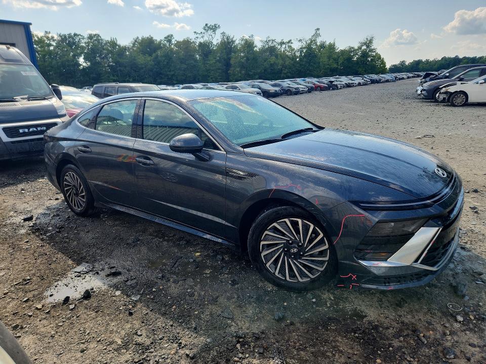 63419816 :رقم المزاد ، KMHL34JJ2RA094694 vin ، 2024 Hyundai Sonata Hybrid مزاد بيع