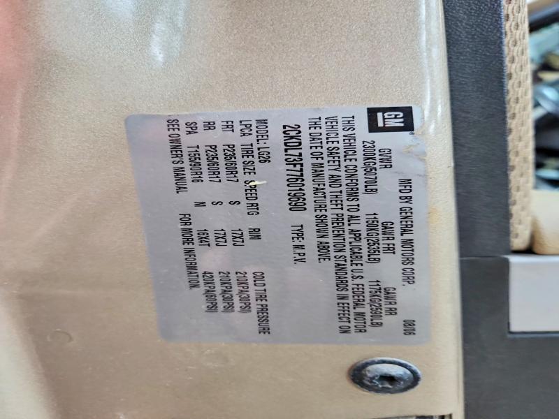Продаж на аукціоні авто 2007 Pontiac Torrent, vin: 2CKDL73F776019690, номер лоту: 59903156
