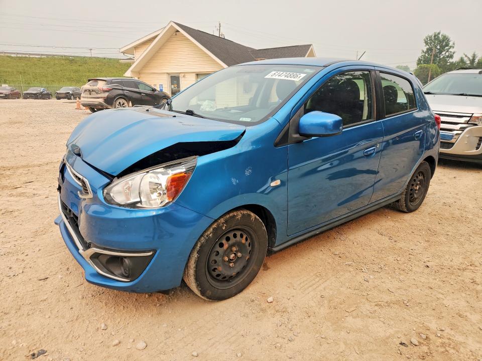 61474886 :رقم المزاد ، ML32A3HJ7KH007653 vin ، 2019 Mitsubishi Mirage مزاد بيع