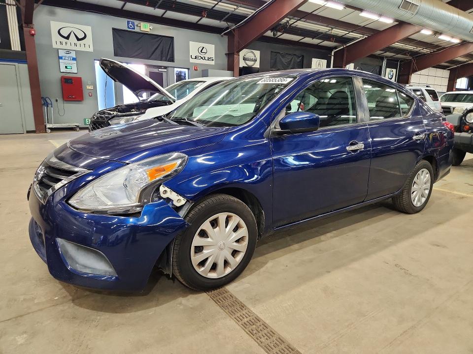 2018 Nissan Versa მანქანა იყიდება აუქციონზე, vin: 3N1CN7AP7JL848628, აუქციონის ნომერი: 60585386