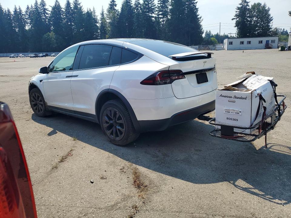 61974056 :رقم المزاد ، 7SAXCDE54PF378287 vin ، 2023 Tesla Model X مزاد بيع
