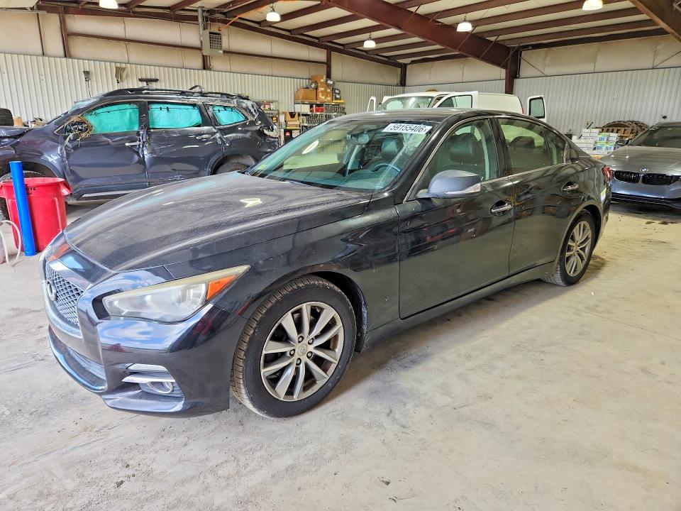 Продажа на аукционе авто 2014 Infiniti Q50, vin: JN1BV7APXEM671631, номер лота: 59155406