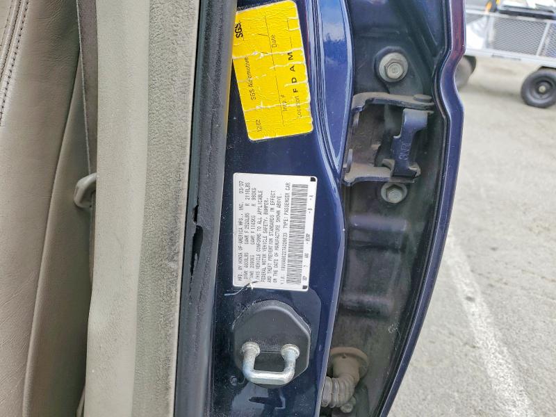 61416796 :رقم المزاد ، 19UUA66227A026633 vin ، 2007 Acura Tl مزاد بيع