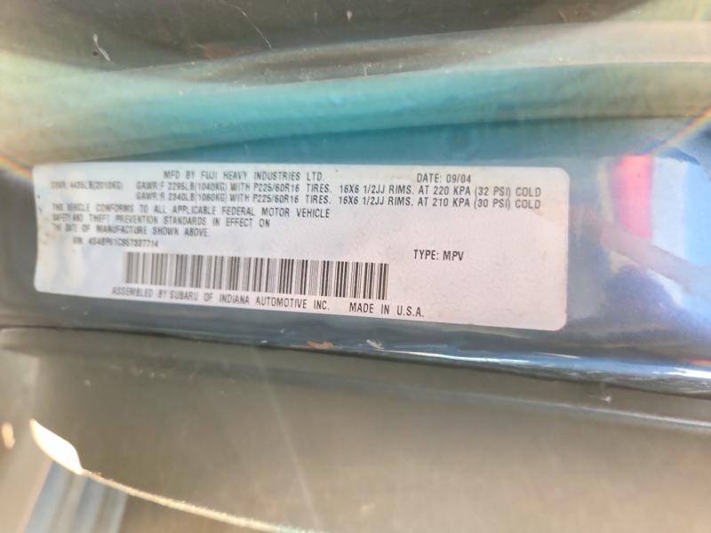 Продажа на аукционе авто 2005 Subaru Legacy, vin: 4S4BP61C957337714, номер лота: 61946726