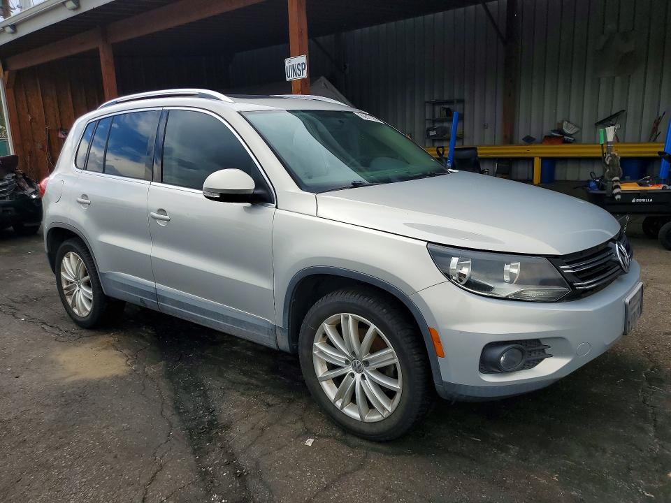 2013 Volkswagen Tiguan მანქანა იყიდება აუქციონზე, vin: WVGAV3AX3DW087734, აუქციონის ნომერი: 62613396