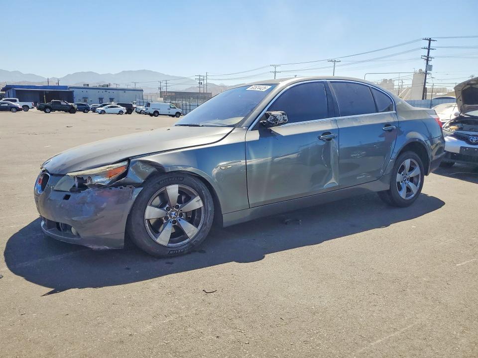 2005 Bmw 530 მანქანა იყიდება აუქციონზე, vin: WBANA73505B817917, აუქციონის ნომერი: 60524426