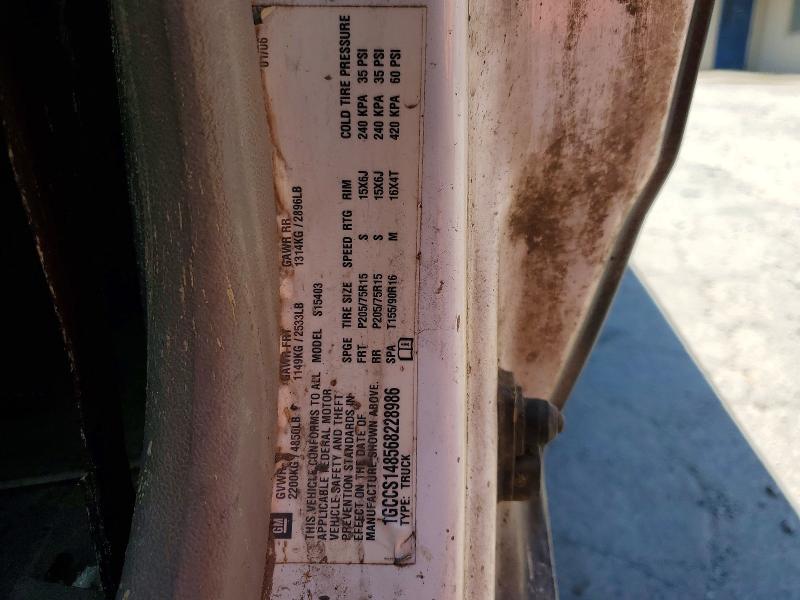2006 Chevrolet Colorado მანქანა იყიდება აუქციონზე, vin: 1GCCS148568228986, აუქციონის ნომერი: 61619226