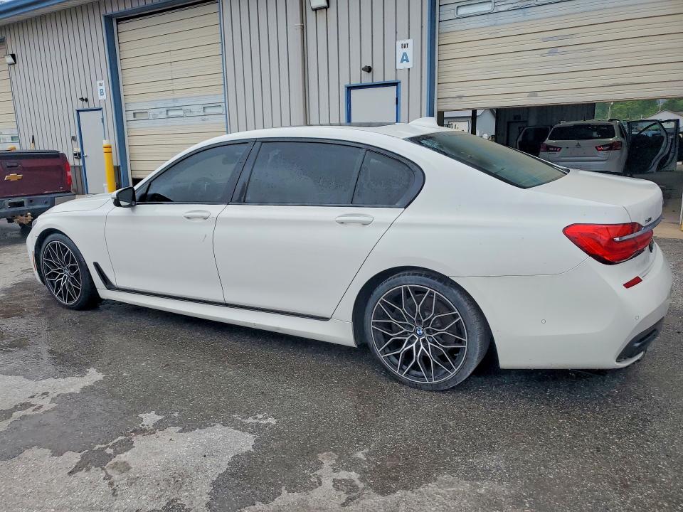 2018 Bmw 750 მანქანა იყიდება აუქციონზე, vin: WBA7F2C50JG423747, აუქციონის ნომერი: 60272456