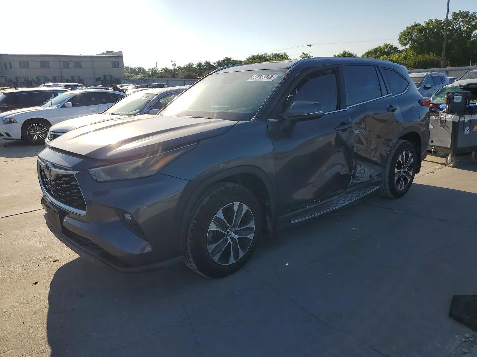 Aukcja sprzedaży 2022 Toyota Highlander, vin: 5TDGZRAH0NS117983, numer aukcji: 59186176