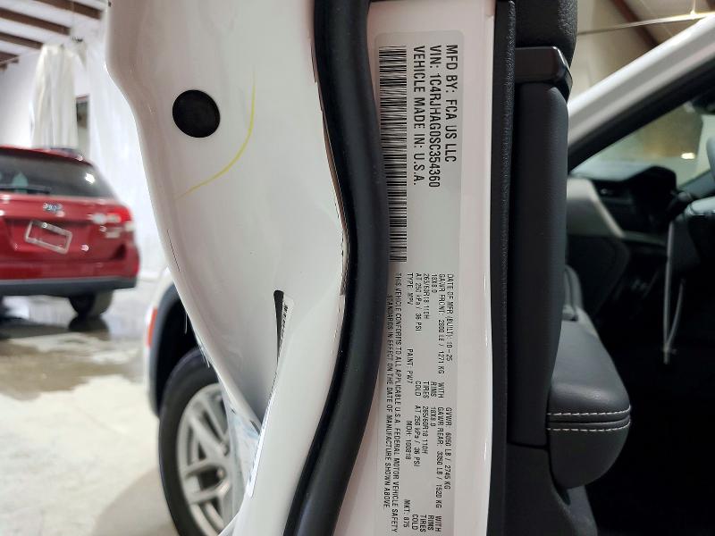 2025 Jeep Grand Cherokee მანქანა იყიდება აუქციონზე, vin: 1C4RJHAG0SC354360, აუქციონის ნომერი: 60767036