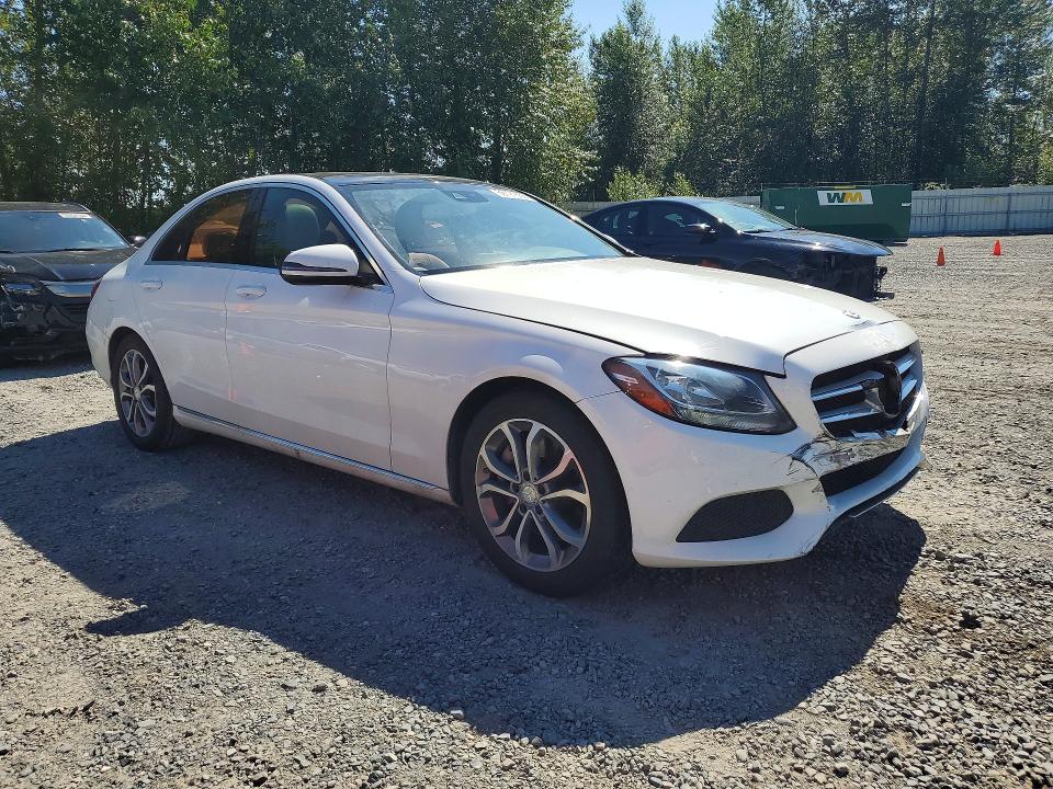 59191606 :رقم المزاد ، 55SWF4JB5HU199297 vin ، 2017 Mercedes-benz C مزاد بيع