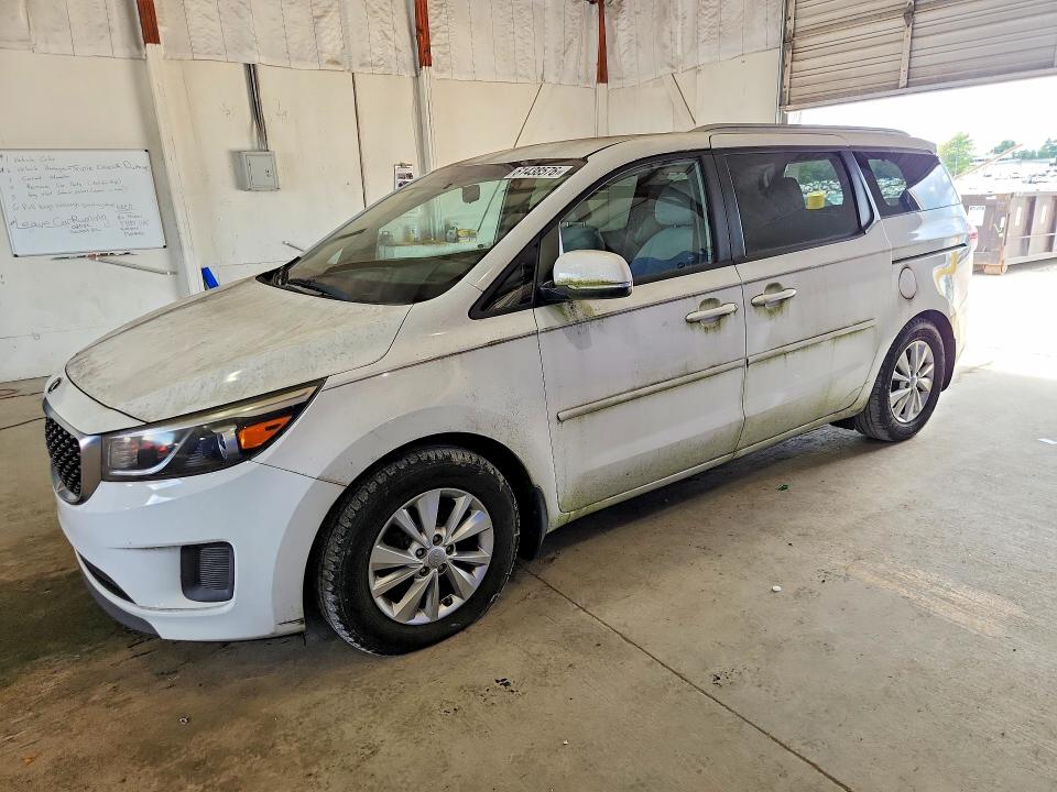 2016 Kia Sedona მანქანა იყიდება აუქციონზე, vin: KNDMB5C17G6113111, აუქციონის ნომერი: 61438576