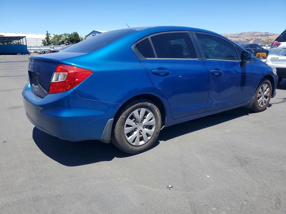 Продаж на аукціоні авто 2012 Honda Civic, vin: 19XFB2F53CE075130, номер лоту: 62333896