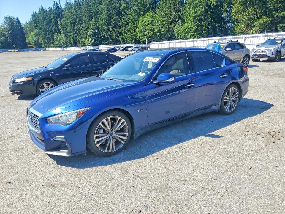 Продаж на аукціоні авто 2018 Infiniti Q50, vin: JN1EV7AP9JM358528, номер лоту: 60975846