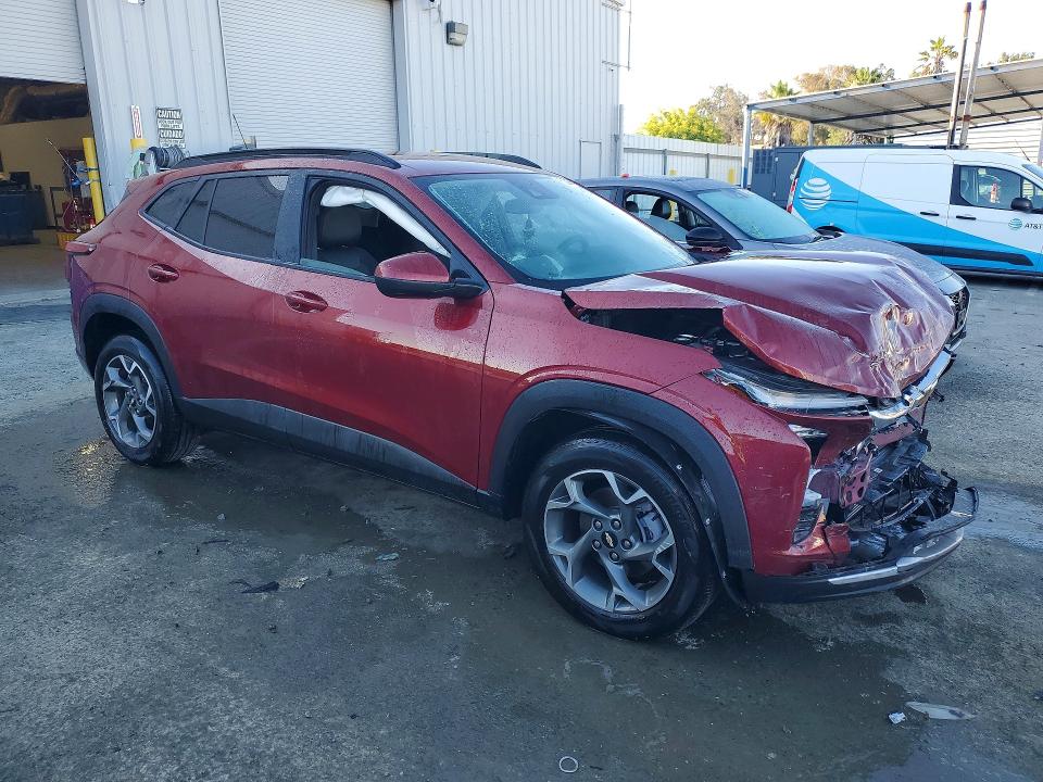59745626 :رقم المزاد ، KL77LHEP2SC156663 vin ، 2025 Chevrolet Trax مزاد بيع