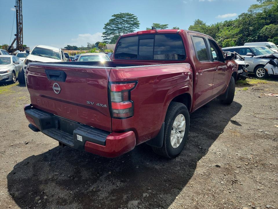 2022 Nissan Froniter მანქანა იყიდება აუქციონზე, vin: 1N6ED1EK2NN614470, აუქციონის ნომერი: 63375446