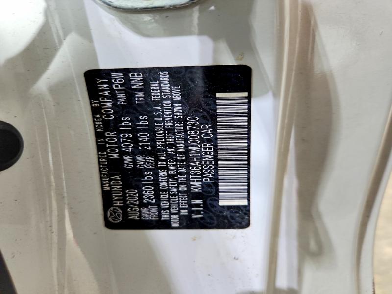2021 Hyundai Veloster N მანქანა იყიდება აუქციონზე, vin: KMHT36AH1MU008730, აუქციონის ნომერი: 59215146