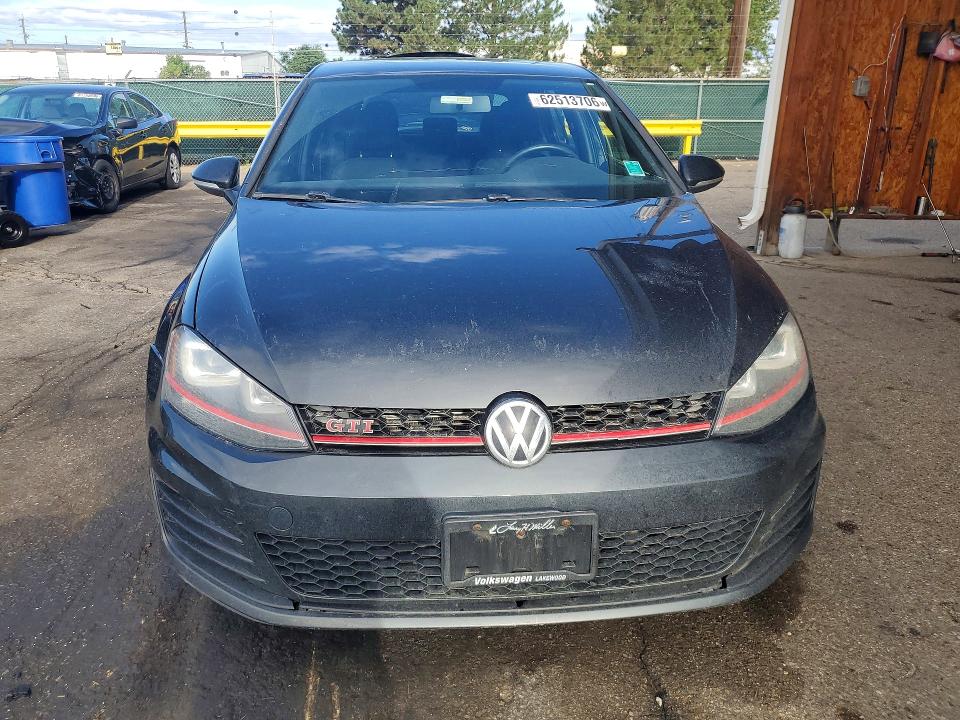 2017 Volkswagen Gti მანქანა იყიდება აუქციონზე, vin: 3VW547AU9HM002212, აუქციონის ნომერი: 62513706