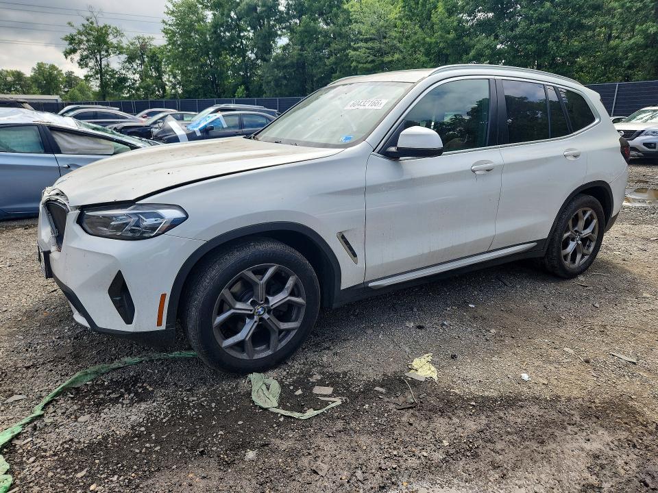 60432166 :رقم المزاد ، 5UX53DP04N9L05030 vin ، 2022 Bmw X3 مزاد بيع