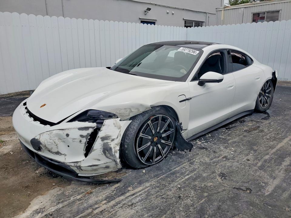 2022 Porsche Taycan მანქანა იყიდება აუქციონზე, vin: WP0AA2Y15NSA15165, აუქციონის ნომერი: 59279296