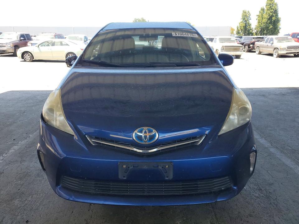 61064816 :رقم المزاد ، JTDZN3EUXC3133180 vin ، 2012 Toyota Prius V مزاد بيع