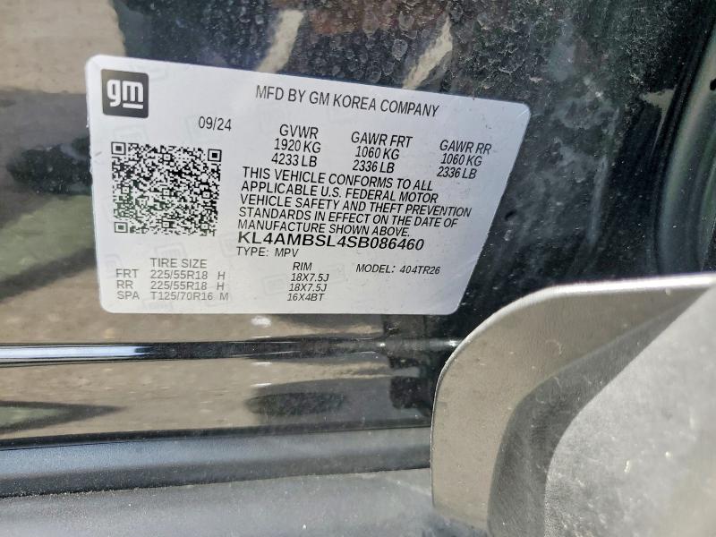Продаж на аукціоні авто 2025 Buick Encore Gx, vin: KL4AMBSL4SB086460, номер лоту: 59340076