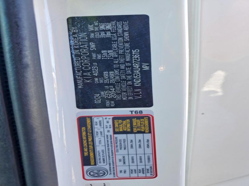 62045526 :رقم المزاد ، KNDJ53AU4R7236115 vin ، 2024 Kia Soul مزاد بيع