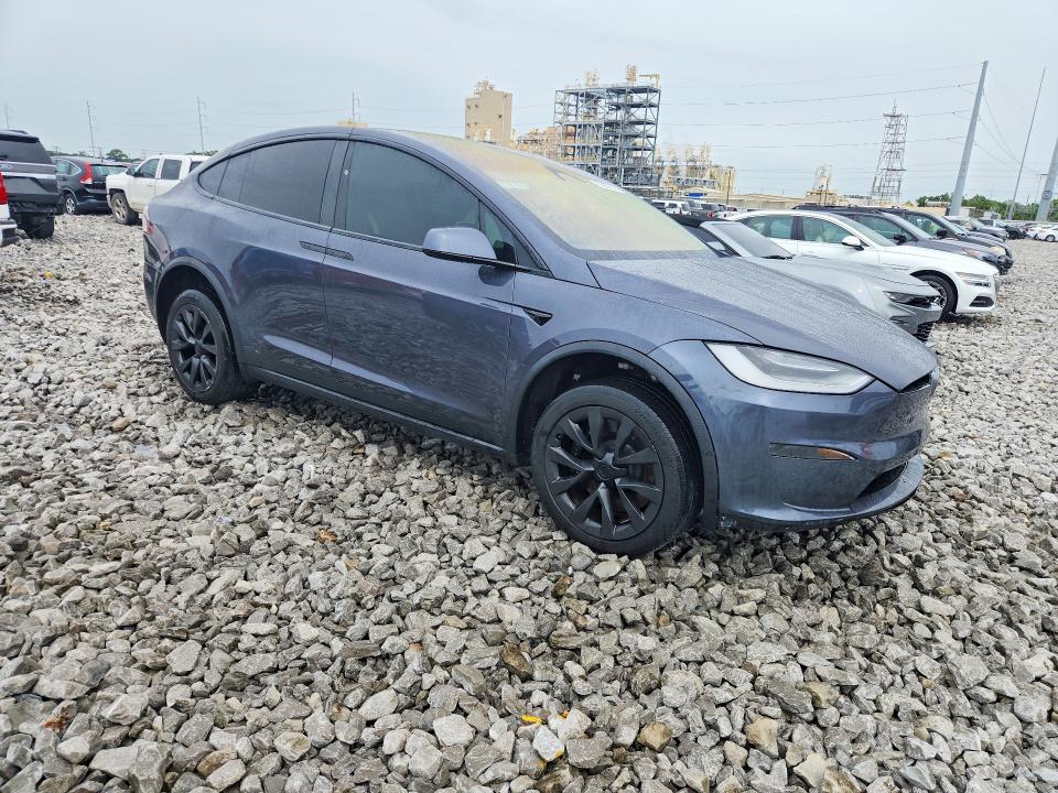 2022 Tesla Model X მანქანა იყიდება აუქციონზე, vin: 7SAXCBE54NF330371, აუქციონის ნომერი: 59962646