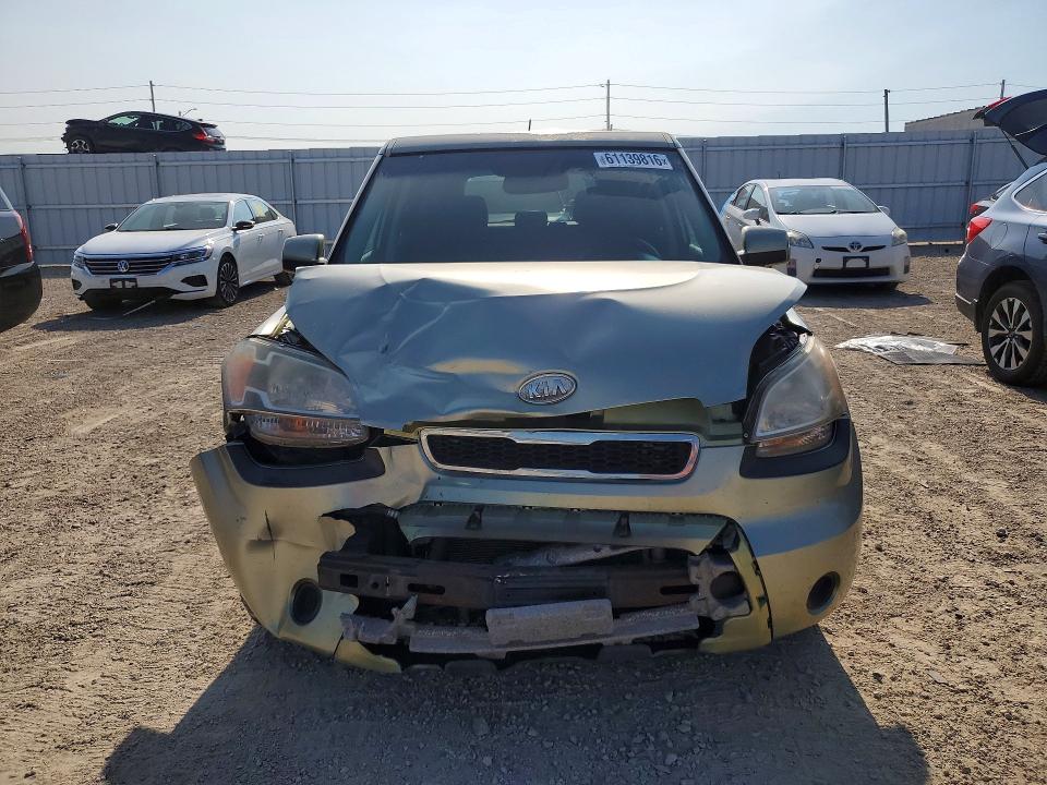 61139816 :رقم المزاد ، KNDJT2A21B7278522 vin ، 2011 Kia Soul مزاد بيع