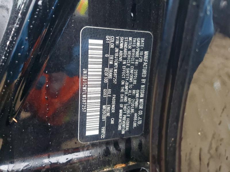 Aukcja sprzedaży 2020 Nissan Rogue Sport, vin: JN1BJ1CW7LW387257, numer aukcji: 59348236