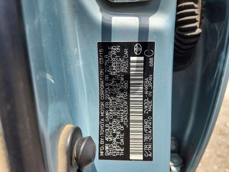 59618846 :رقم المزاد ، JTDKN3DU9F1941880 vin ، 2015 Toyota Prius مزاد بيع
