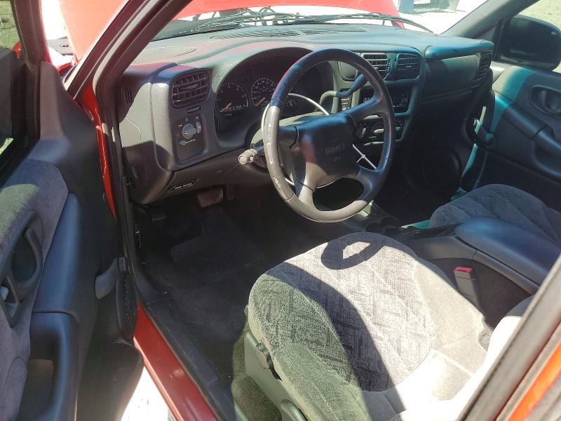 61577206 :رقم المزاد ، 1GTCS19W828103580 vin ، 2002 Gmc Sonoma مزاد بيع