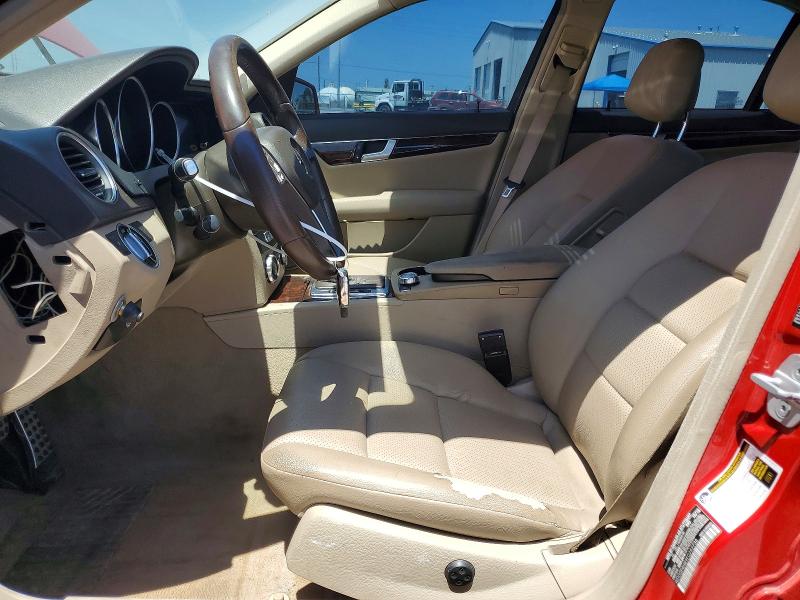 62535776 :رقم المزاد ، WDDGF4HB9EG242736 vin ، 2014 Mercedes-benz C مزاد بيع